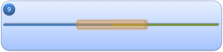 Step 9 - Place the shrink tube over the merged position. Step 9 - Place the shrink tube over the merged position.