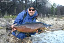 User submitted picture: A jurassic brown trout, c...