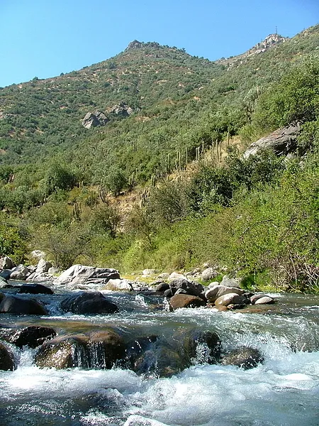 User submitted picture: Rio Cordillerano, a pocos...